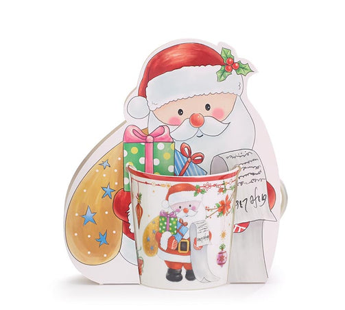 SANTA MUG QUEEN OF HEARTS TEA HOUSE