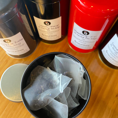Inside Tea-Tin-with-tea-bags-assorted-queen-of-hearts-tea-house-kitchener-ontario