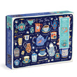 Tea Time 1000 Piece Puzzle Blue Hues