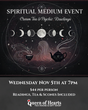 Cream Tea & Medium Event (Wed Nov 5th at 7pm)